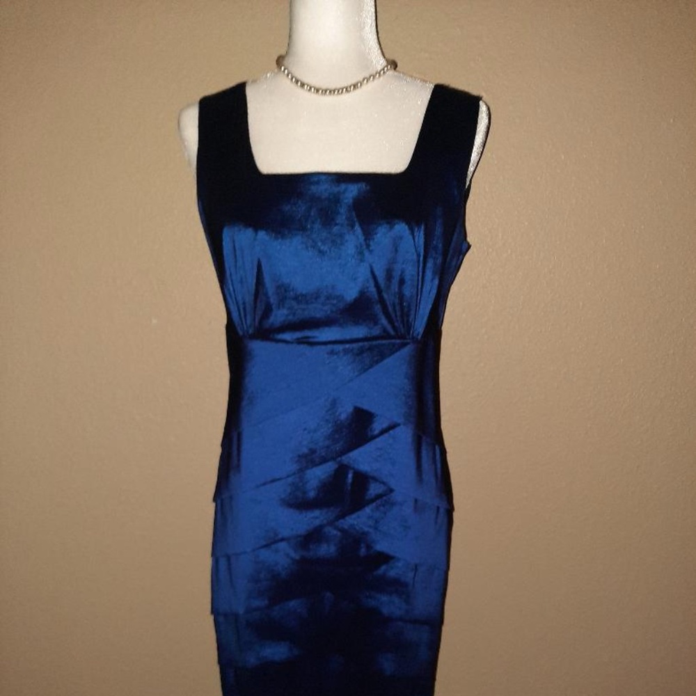 Blue Cocktail Dress Size M